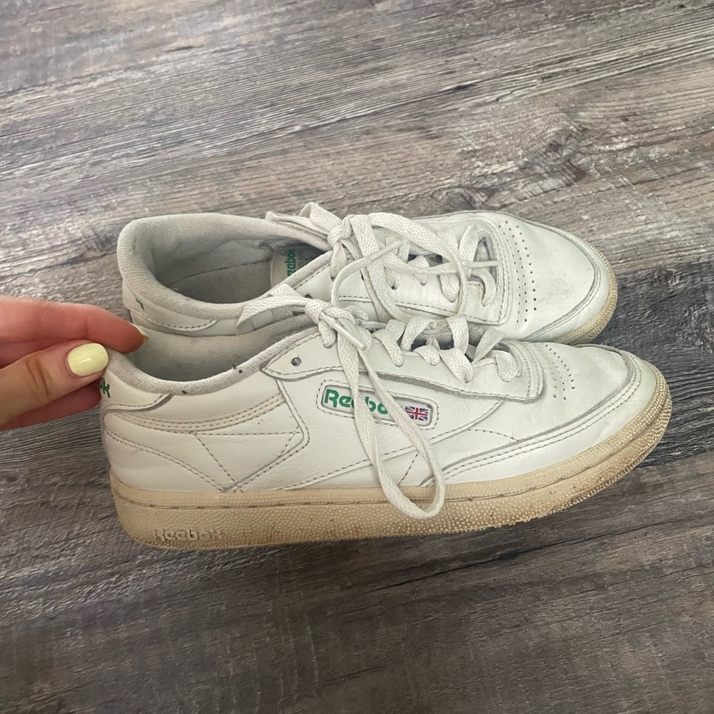 Reebok Club C 85’s off white size 6